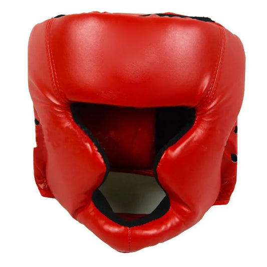 New Boxing Leather Helmet