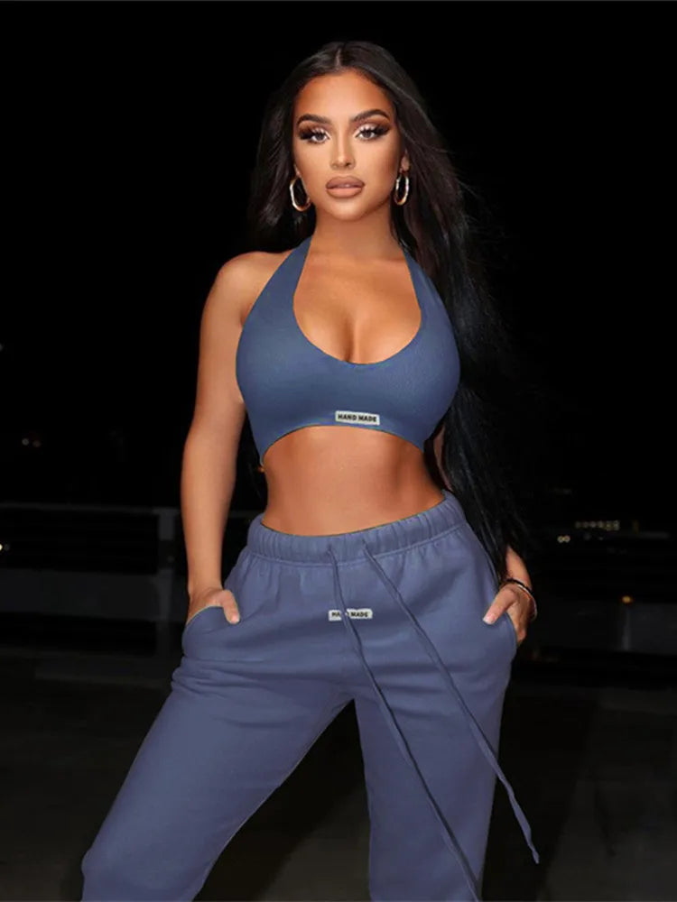 Sporty Two Piece Set Activewear