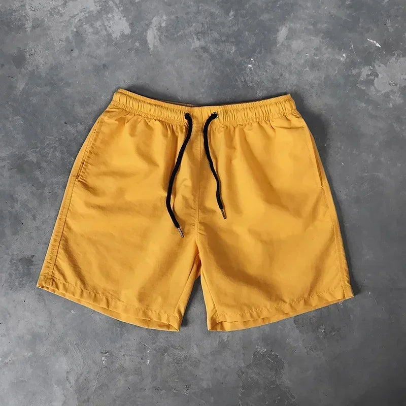 2024 Summer Men's Eye Catching Shorts: Running Sports Surffing Trunks