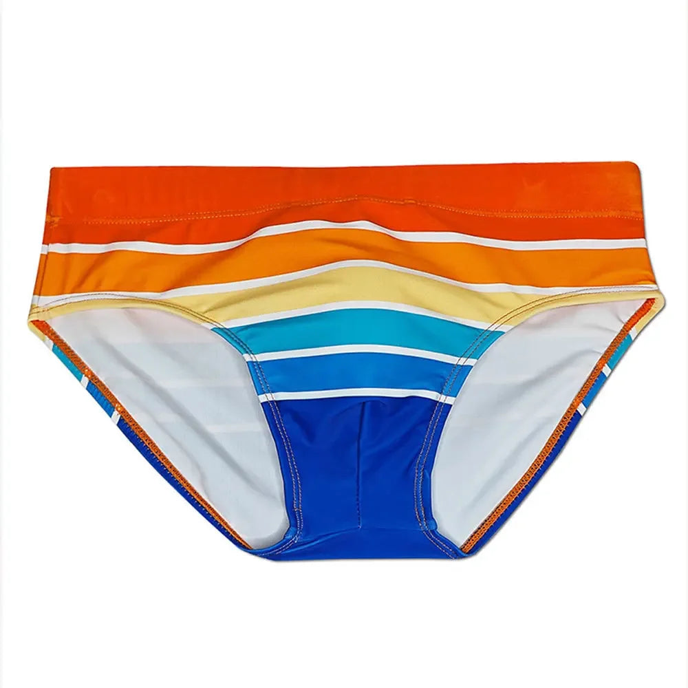 Men's Swim Briefs 2024 Sexy Pouch Pad Design Eye Catching Swimwear