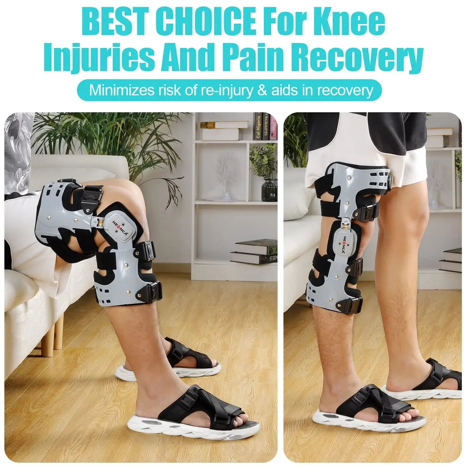 Adjustable Hinged Knee Brace