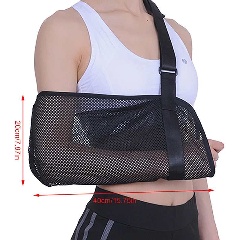 Breathable Arm Sling Adjustable Support Strap Lightweight Immobilizer