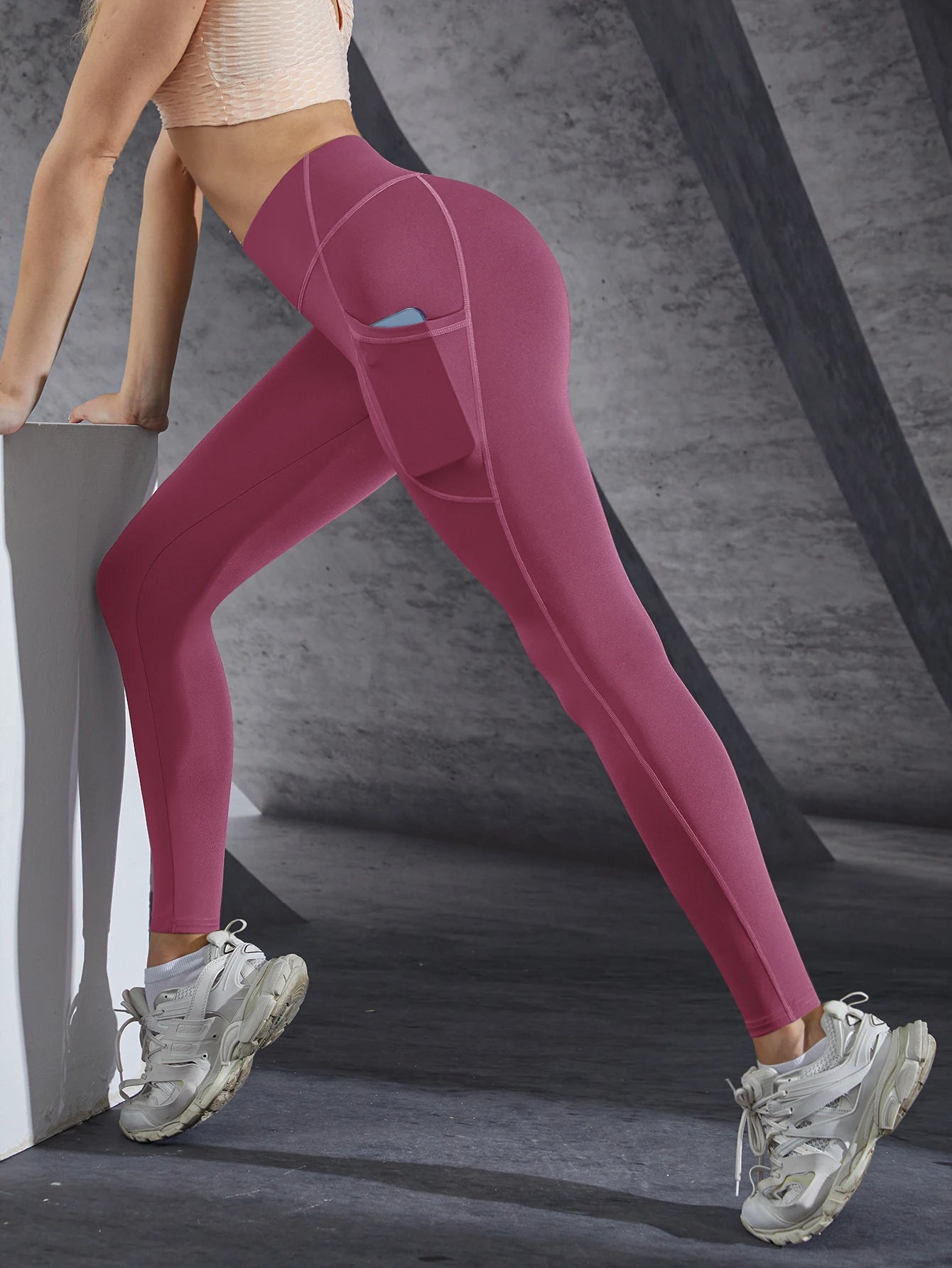High Waist Women's Yoga Leggings with Pockets