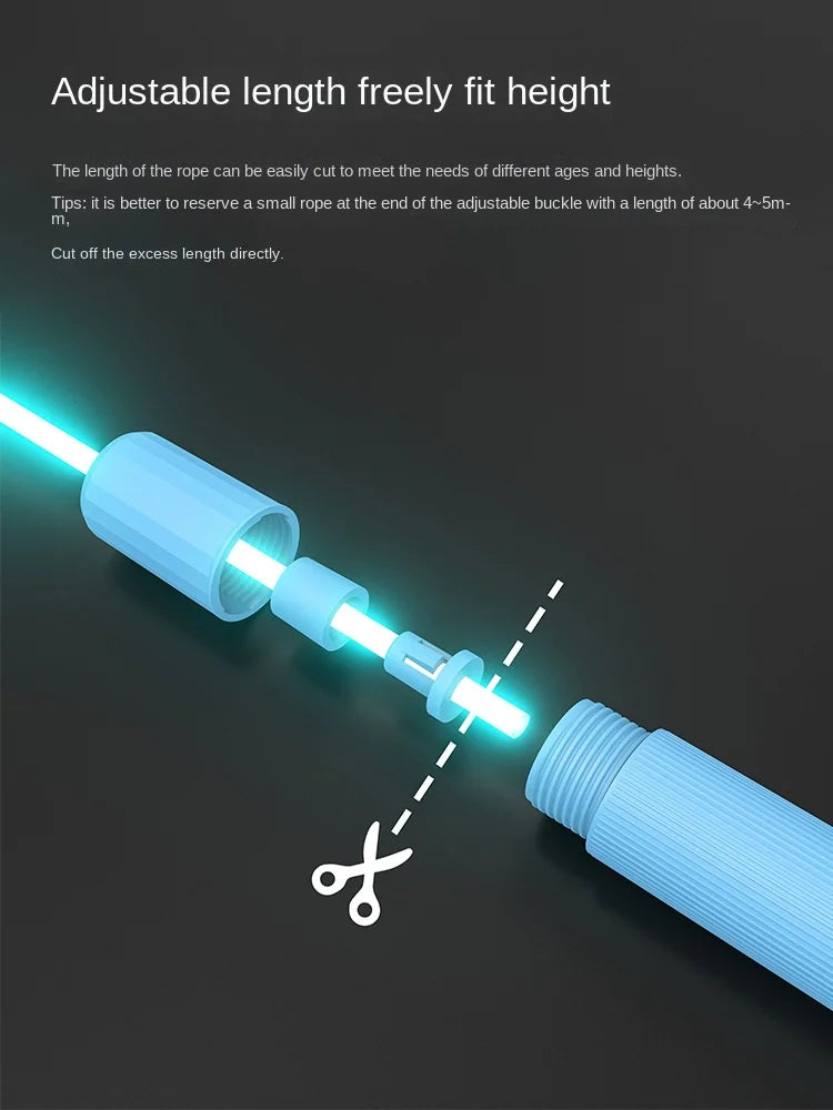 Glowing Skipping Rope Adjustable LED