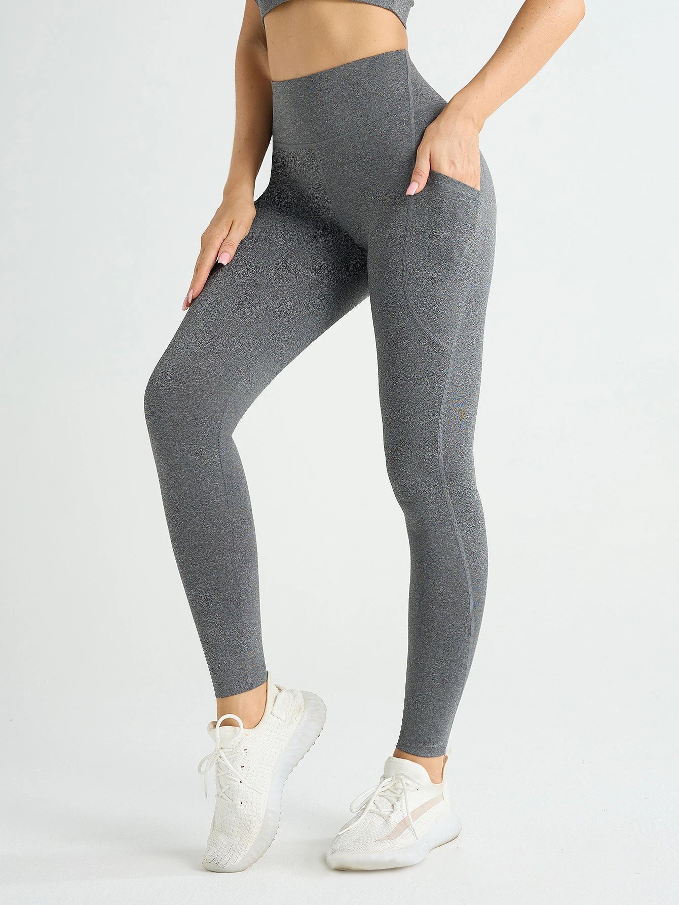 High Waist Women's Yoga Leggings with Pockets