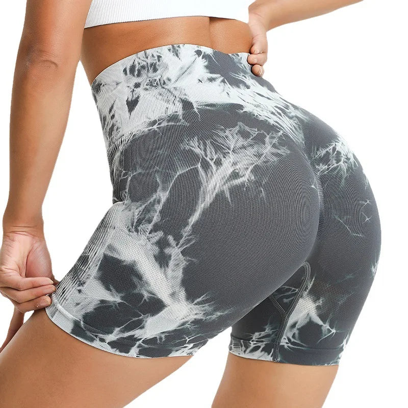 New Seamless Tie Dye Shorts