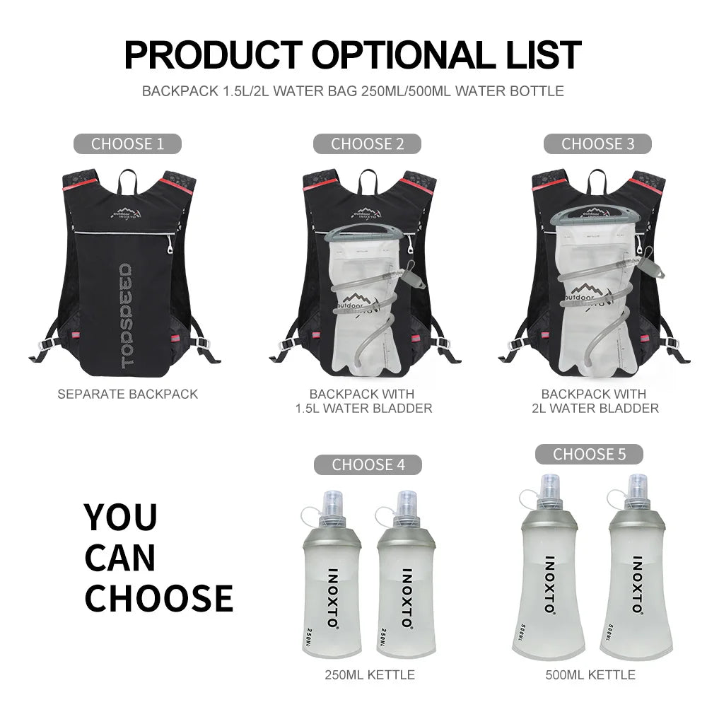 Ultra-light hydration backpack