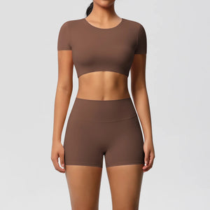 2Pcs Women's Active Wear Sports Tank Top and Leggings High-Waist Slim Fit Quick Dry Breathable Yoga Set