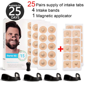 Magnetic Sports Nasal Strips Unisex Nose Dilator for Improved Air Intake Snoring Reduction & Better Sleep during Physical Activity