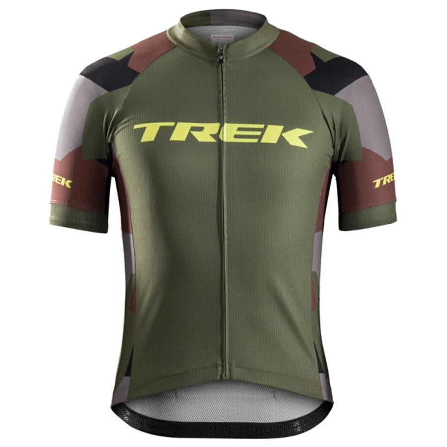 TREK Cycling Clothing Man Laser Cut Uniform Triathlon Suit