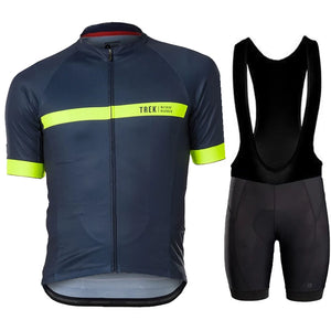 TREK Cycling Clothing Man Laser Cut Uniform Triathlon Suit