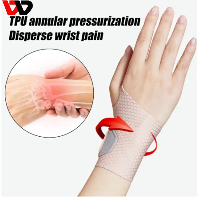 Adjustable Slim Air Wrist Support Strap for Men Women Pain Relief