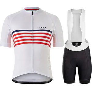 TREK Cycling Clothing Man Laser Cut Uniform Triathlon Suit