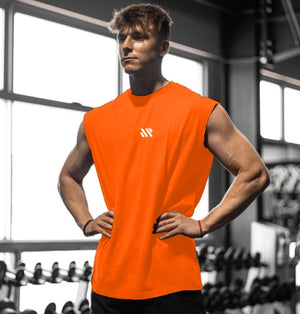 Men's Sleeveless Quick Drying Breathable T Shirt Summer Training