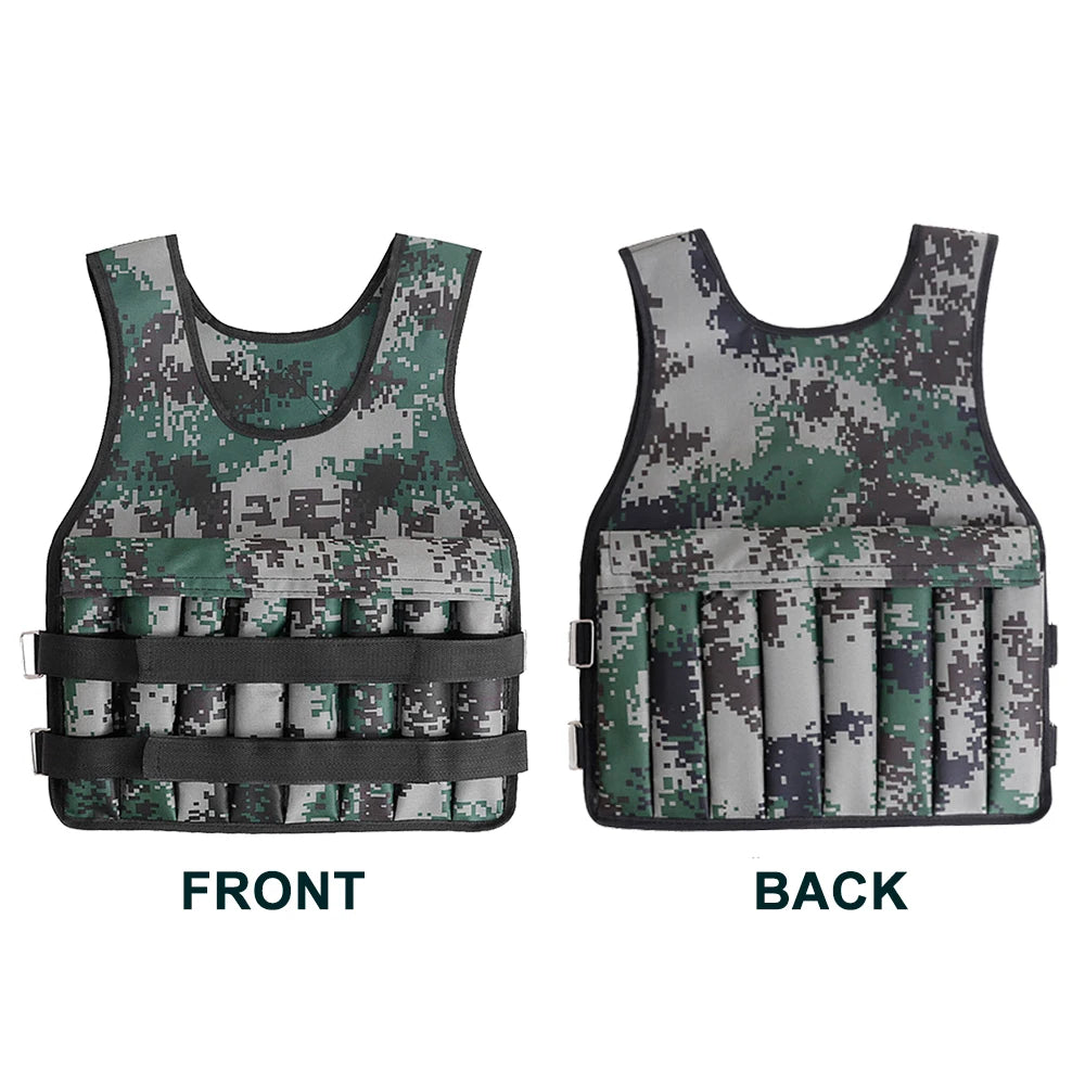 15/20/35/50KG Weighted Adjustable Weight Vest