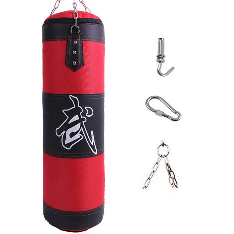 Heavy Duty Durable Boxing Bag With Metal Chain & Hook