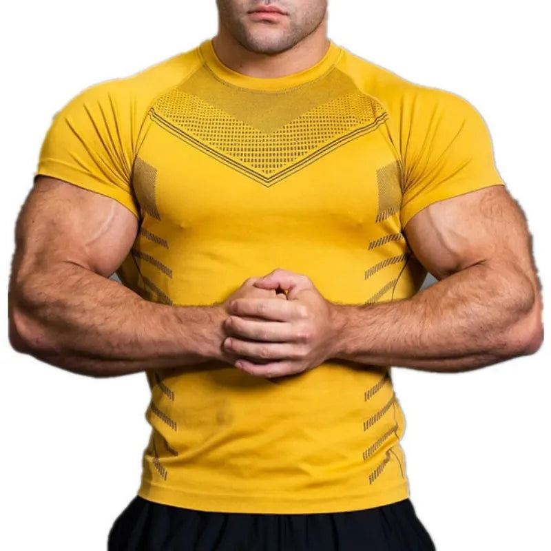 Gym T Shirt Men Quick Dry