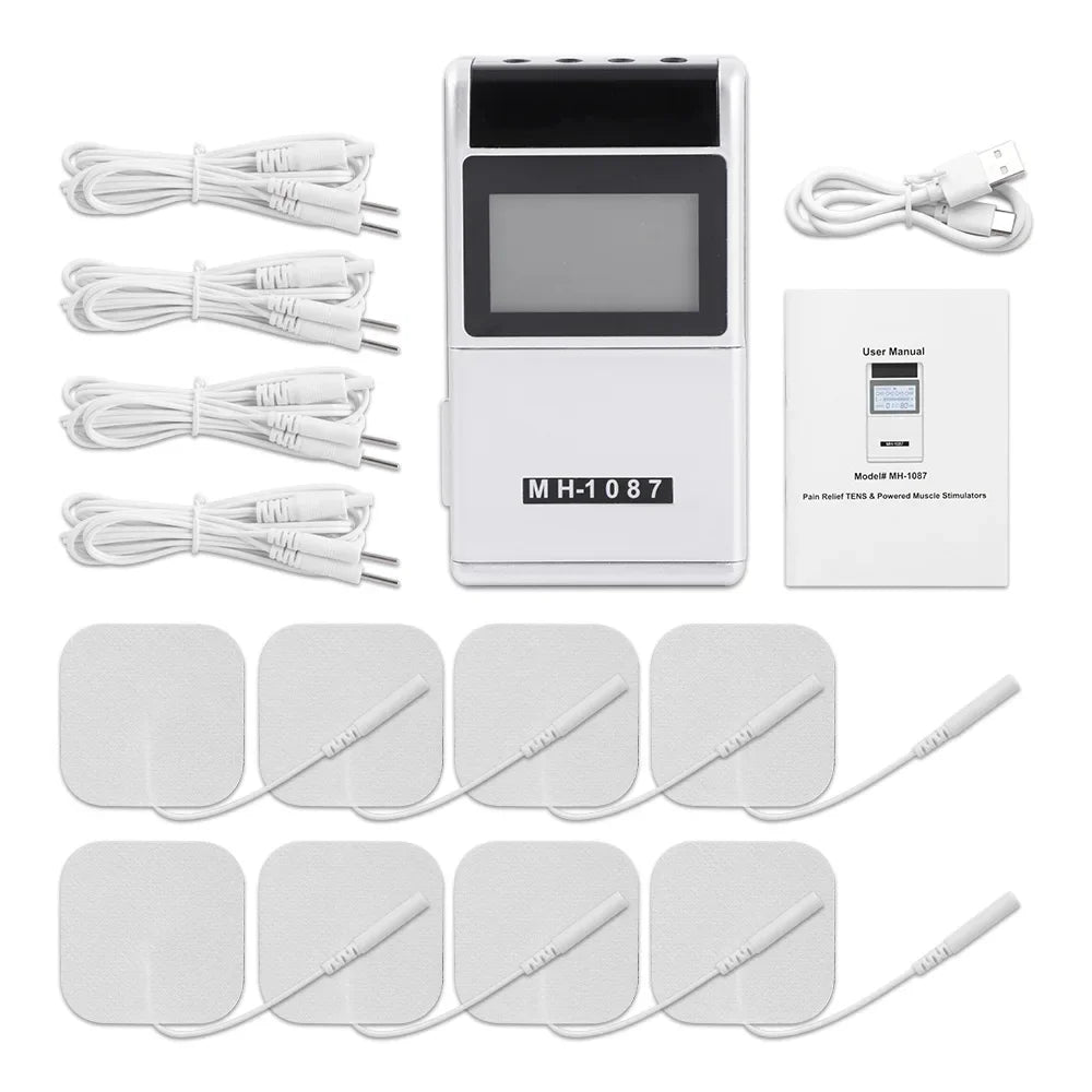 15 Modes 4 Output Channel PMS Eletric Professional Tens Electrodes Machines