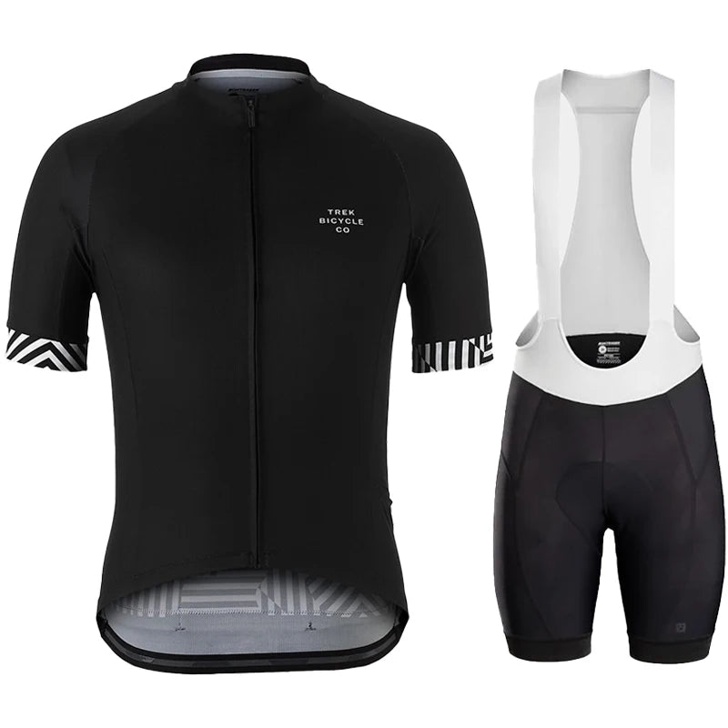 TREK Cycling Clothing Man Laser Cut Uniform Triathlon Suit