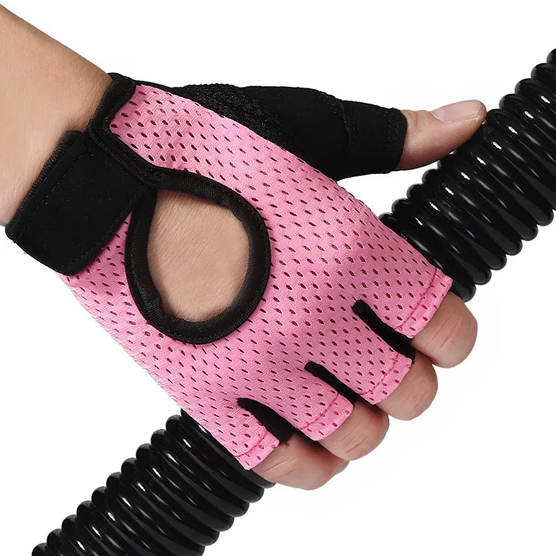 Weightlifting Gloves Half Finger Breathable Non-slip Gel Pad