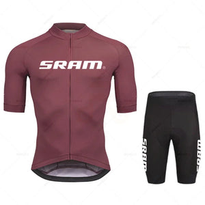 Sram Pro Cycling Jersey Sets Men