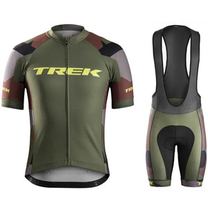 TREK Cycling Clothing Man Laser Cut Uniform Triathlon Suit