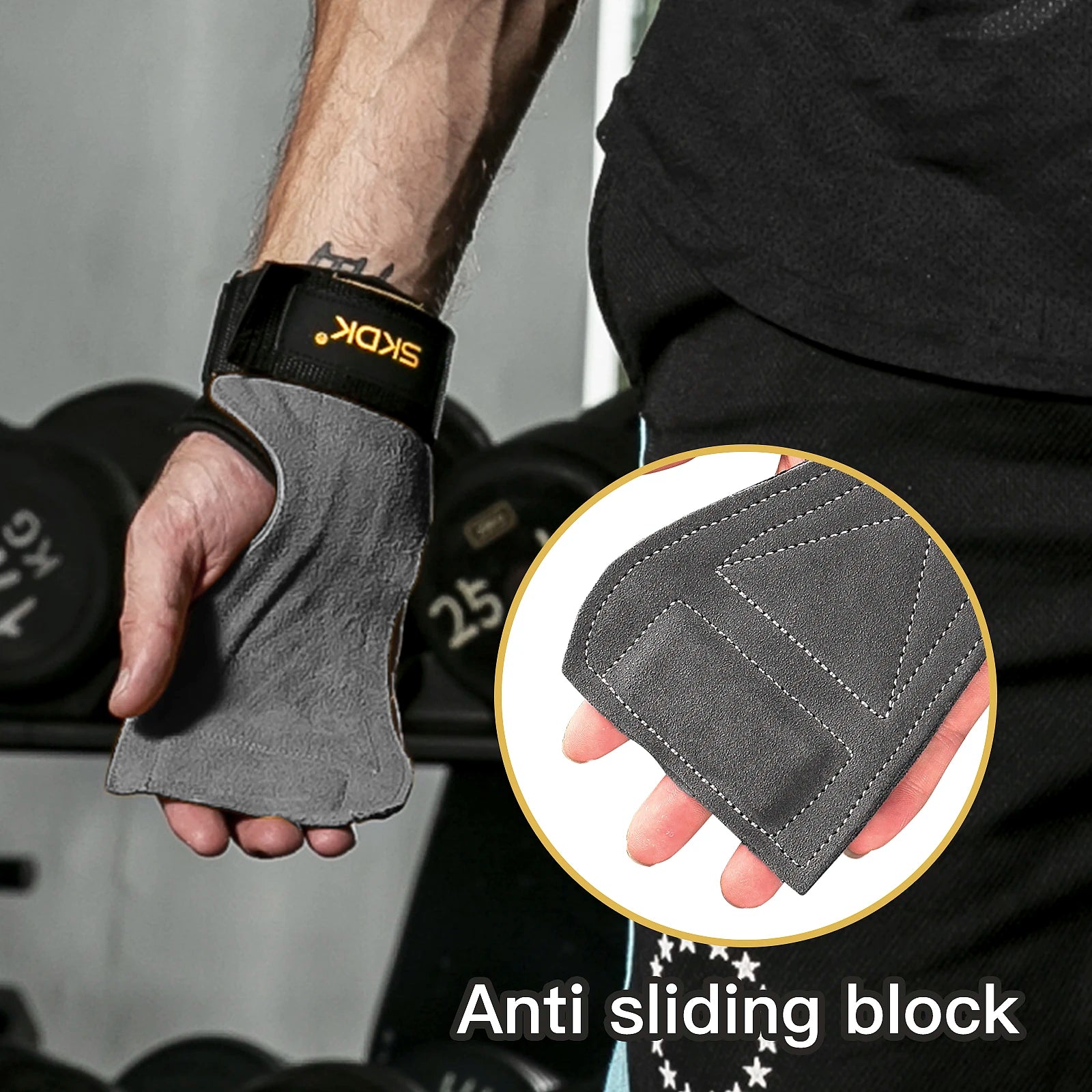 Cowhide Palm Protector