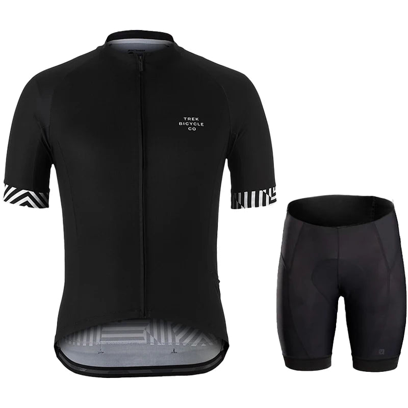 TREK Cycling Clothing Man Laser Cut Uniform Triathlon Suit