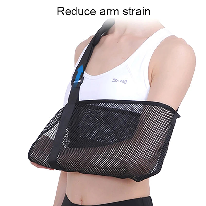 Breathable Arm Sling Adjustable Support Strap Lightweight Immobilizer