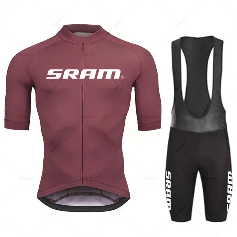 Sram Pro Cycling Jersey Sets Men