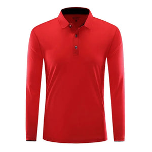 Men Running Sport Shirts Long Sleeve Plus Size