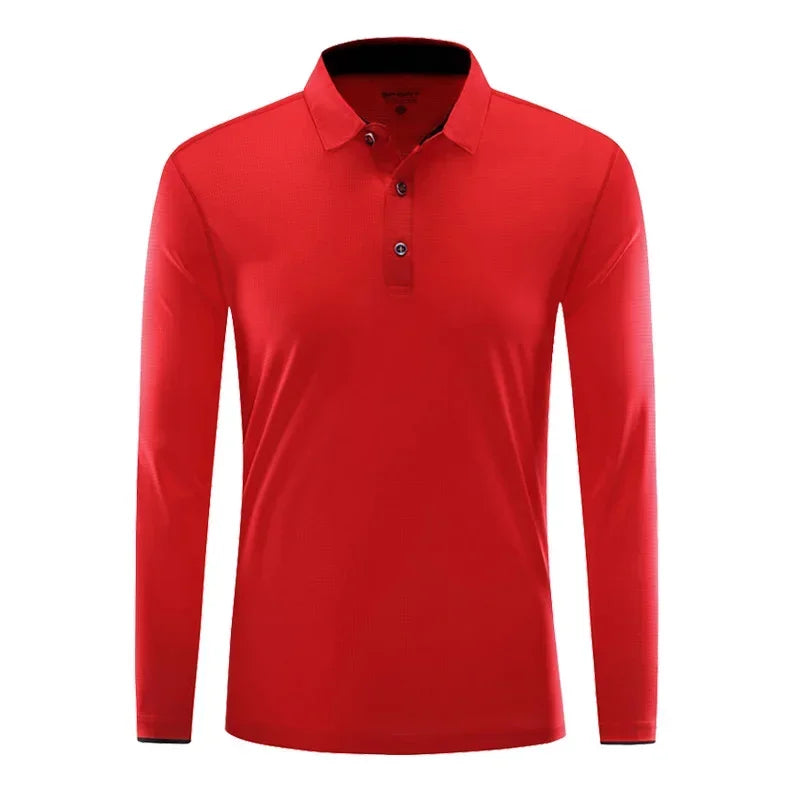 Men Running Sport Shirts Long Sleeve Plus Size