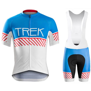 TREK Cycling Clothing Man Laser Cut Uniform Triathlon Suit