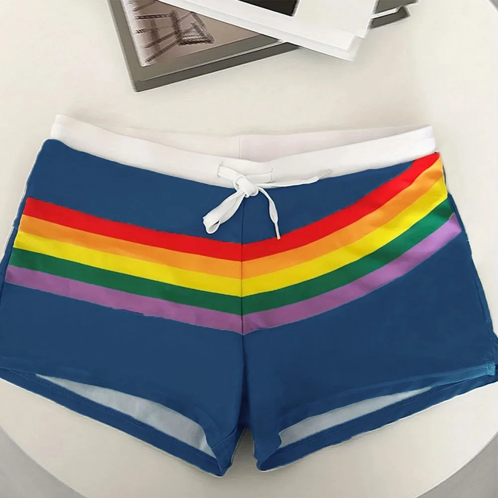 Eye Catching Rainbow Men's Swimwear