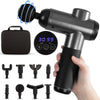 Professional Massage Gun with 99 Speed Levels LED Touch Screen Portable Muscle Massager for Athletes And Office Workers Black