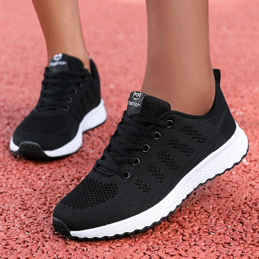 Casual Women Shoes Lightweight Mesh Breathable Shoes