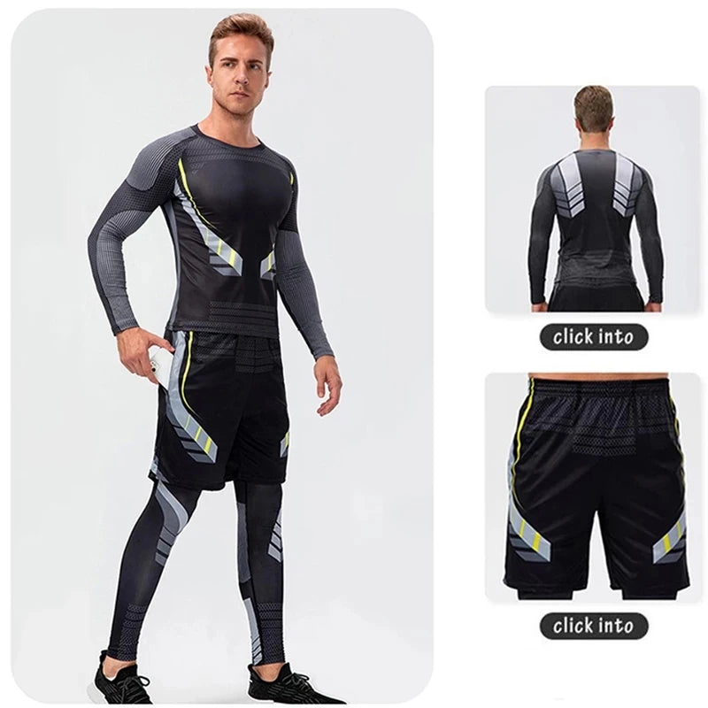 Men's Quick Dry Compression Pants